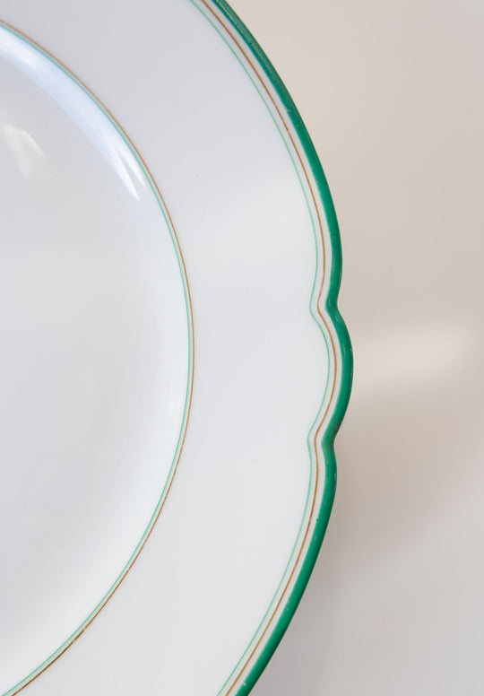 Antiguos pies de tarta porcelana Vieux Paris (x UNIDAD)