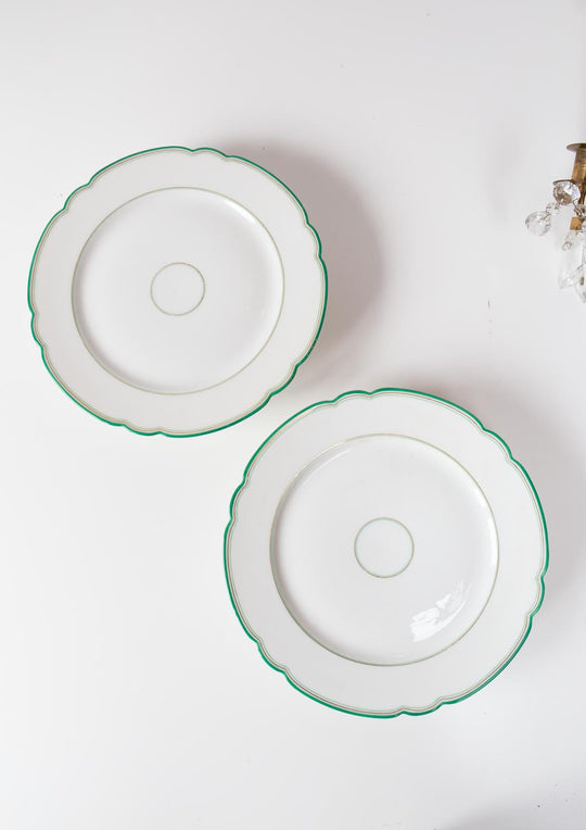 pie de tarta frances porcelana antiguo vieux paris limoges