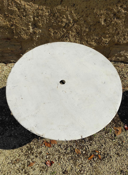 Mesa jardín francesa principios XX plegable (⌀ 80 cm)