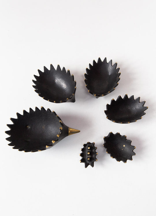 juego erizos laton walter bosse vintage hedgehog