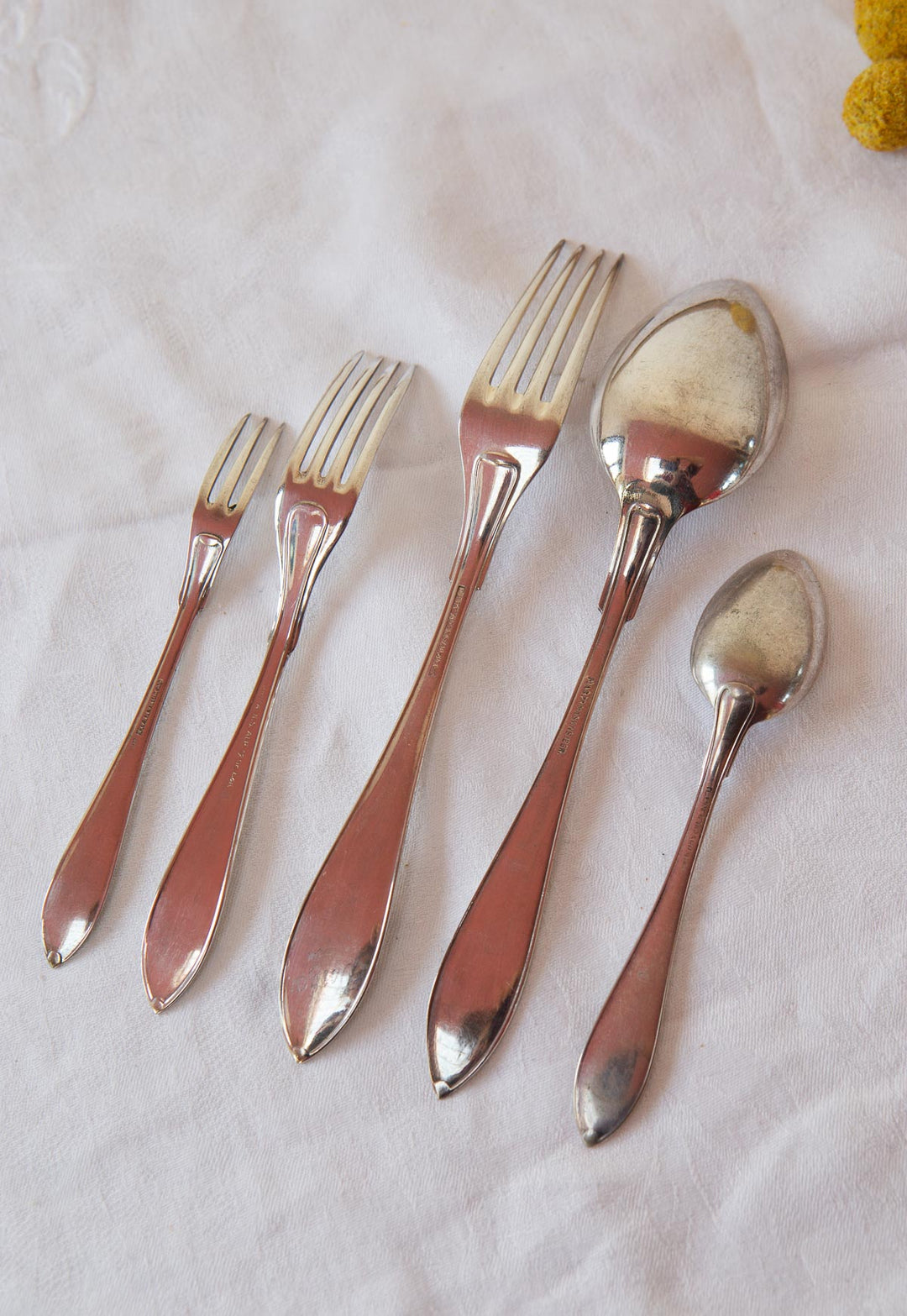 cubiertos suecos postre antiguos