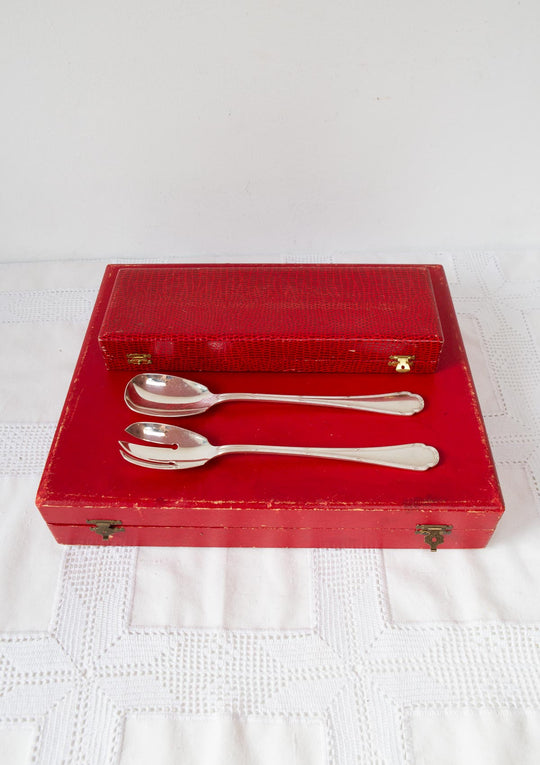 cuberteria ercuis trianon francesa antigua para 12