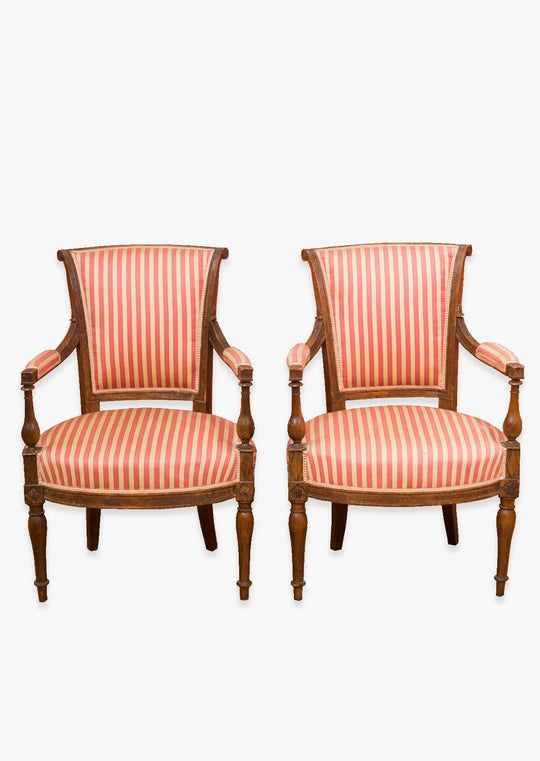 Pareja butacas francesas estilo Directoire s. XVIII