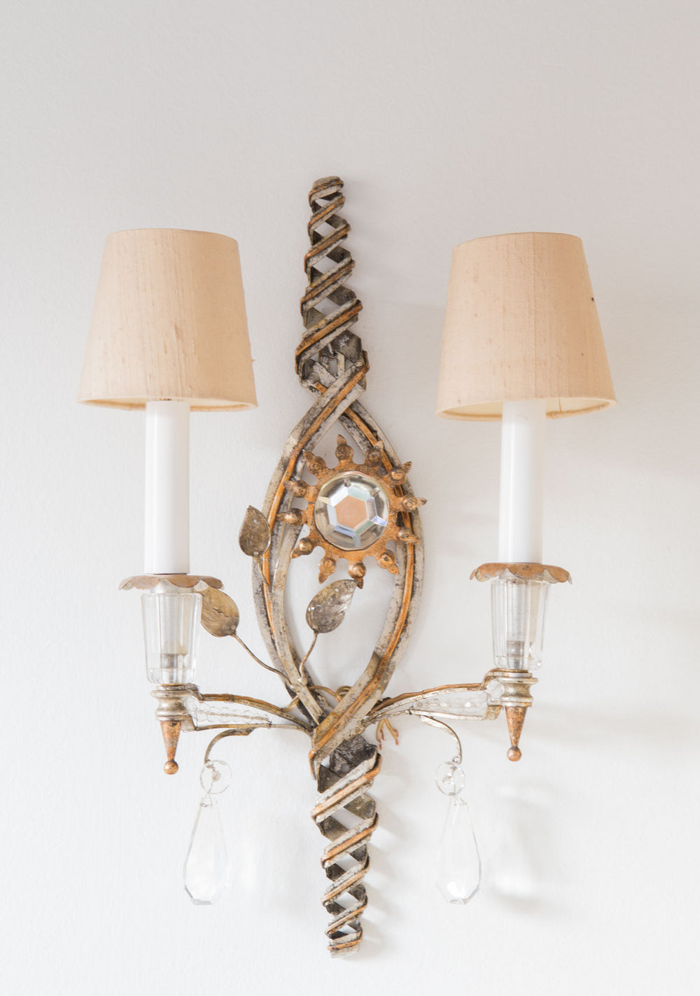 pareja apliques italianos banci vintage italian sconces wall lights