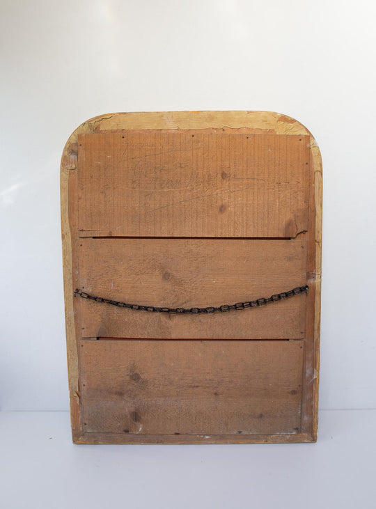 Espejo Louis Philippe madera dorada s. XIX Luis Felipe French gilded miroir