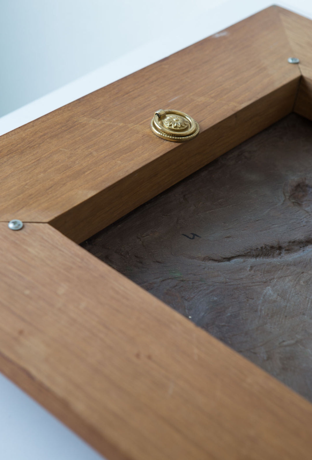 Bajo relieve escultura Salvador Dalí "Alegoría de la filosofía" bronce y madera sculpture allegory philosophy