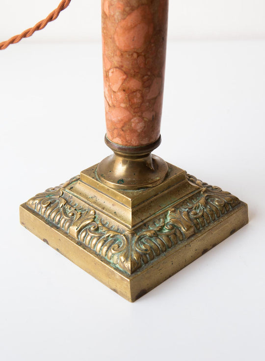Antigua lámpara mesa francesa s. XIX (VENDIDA)