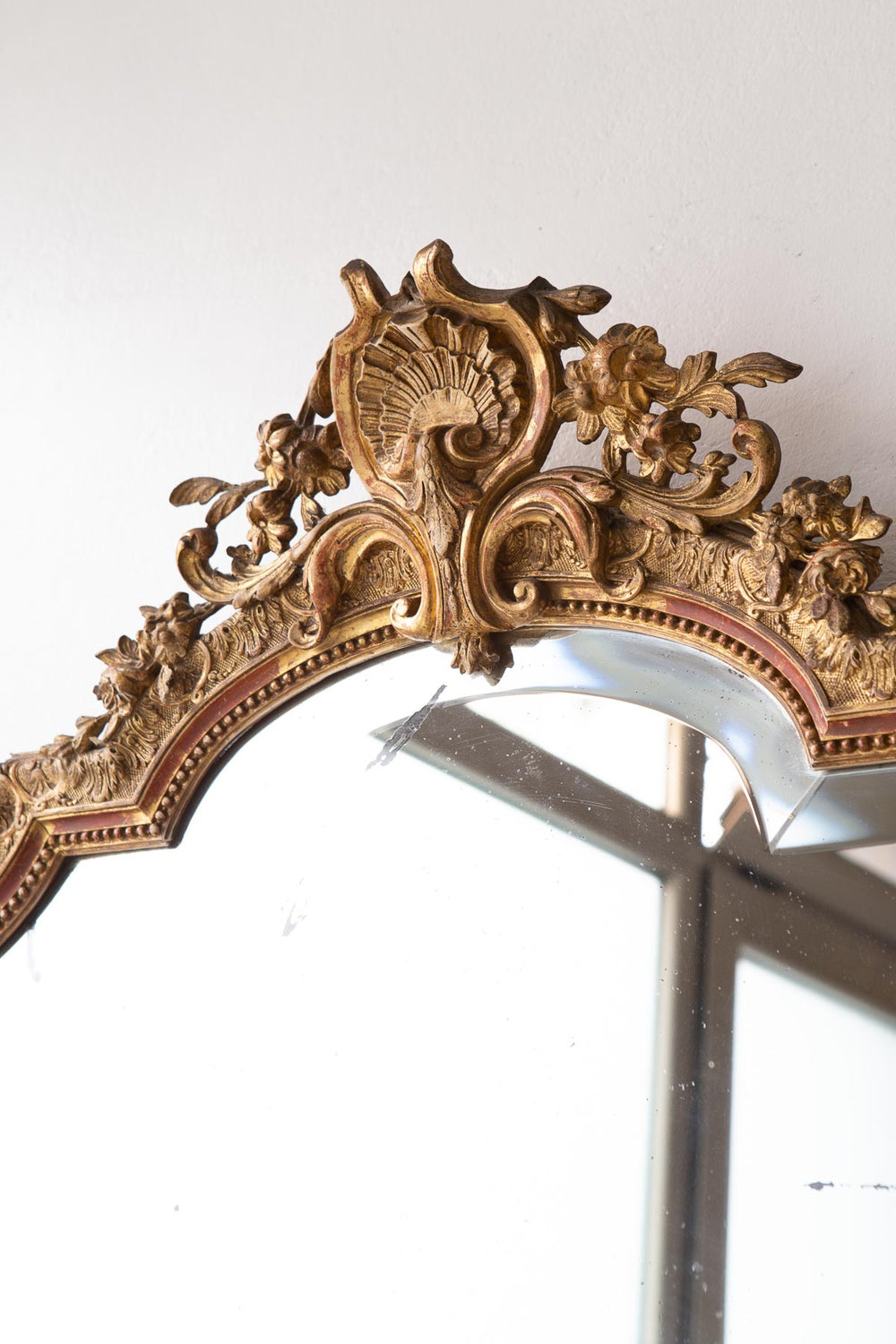 Antiguo espejo francés dorado finales XIX (VENDIDO)