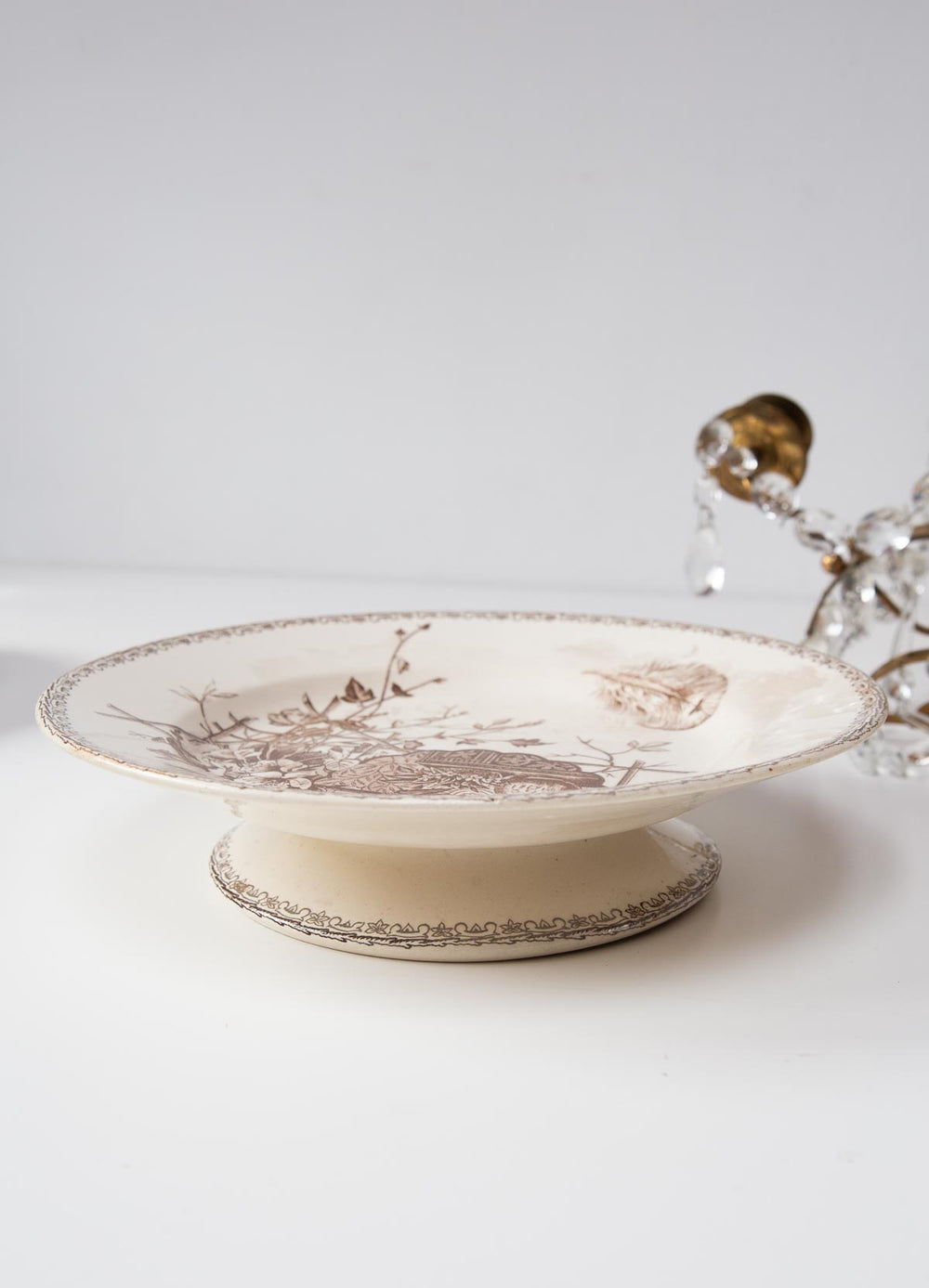antiguo pie de tarta frances terre de fer