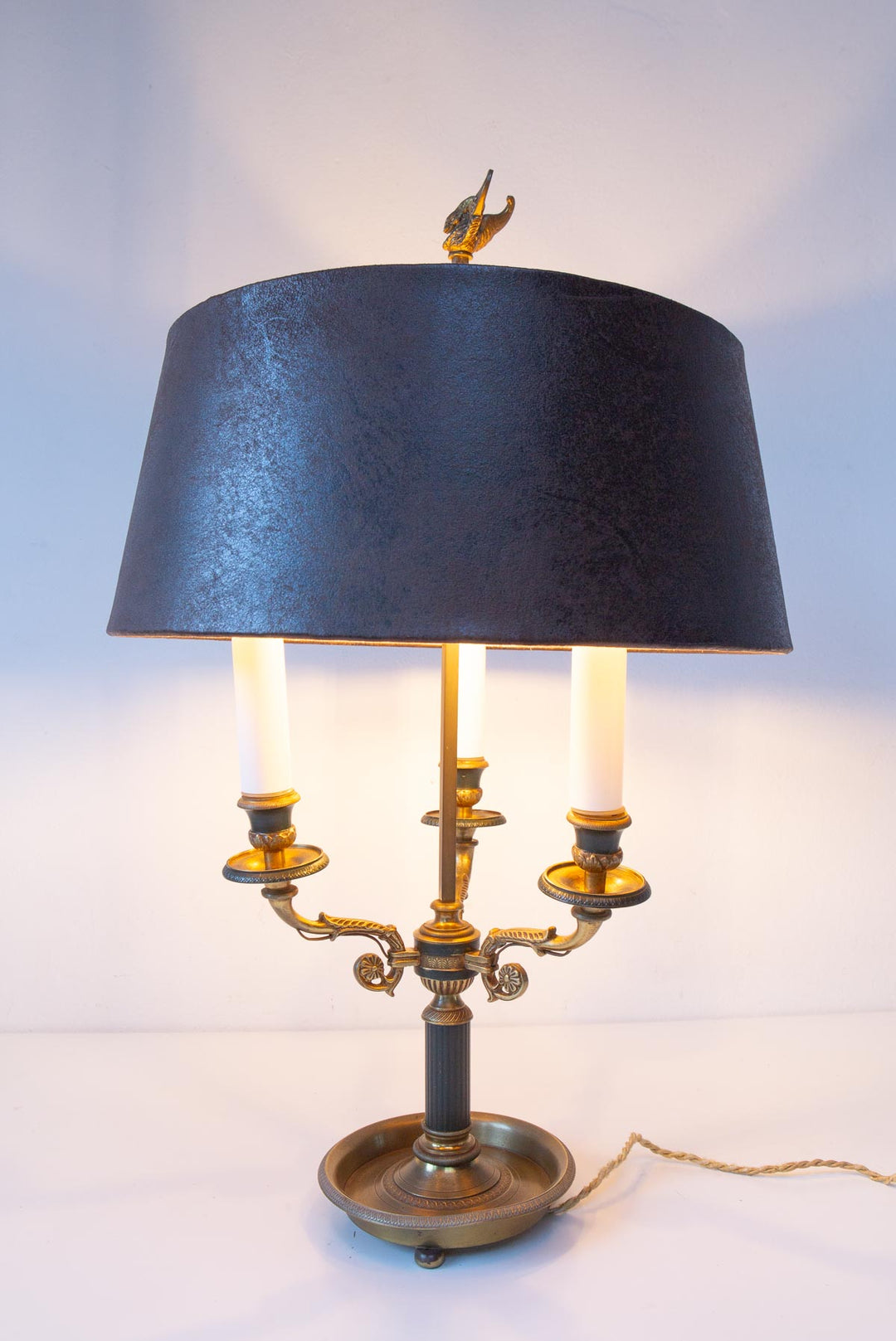 lámpara bouillote francesa antigua