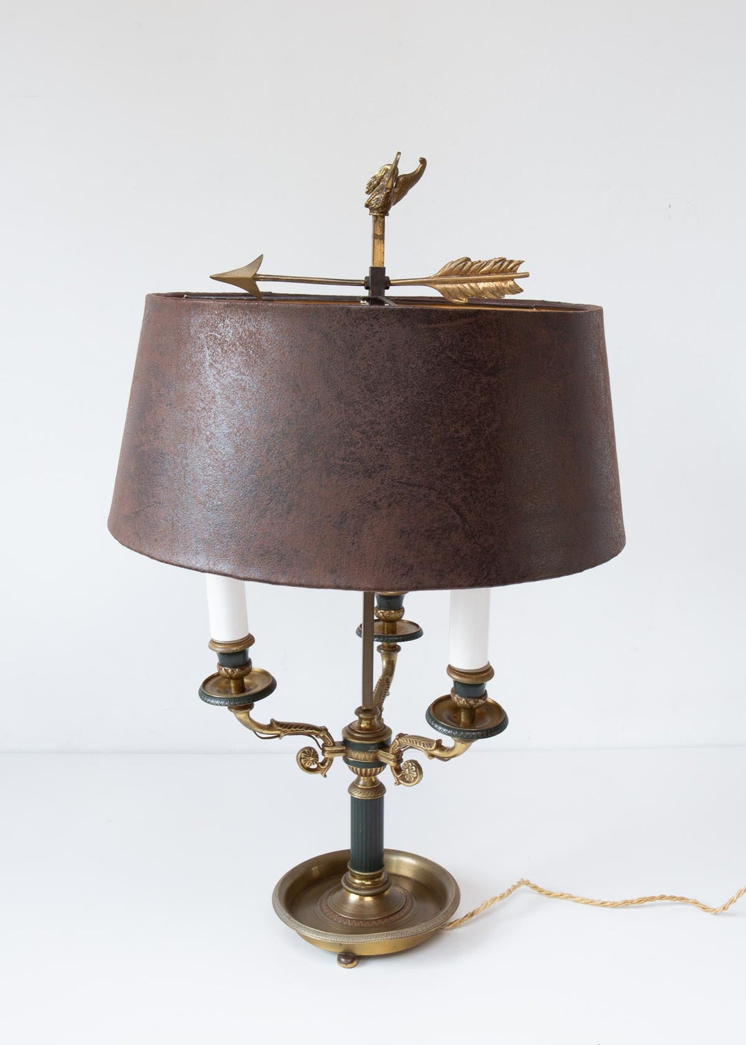 lámpara bouillote francesa antigua