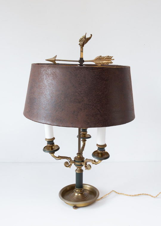 lámpara bouillote francesa antigua