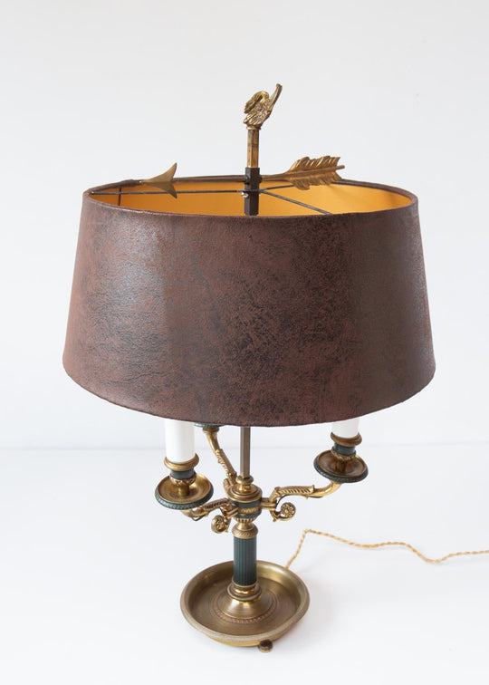 lámpara mesa bouillote francesa