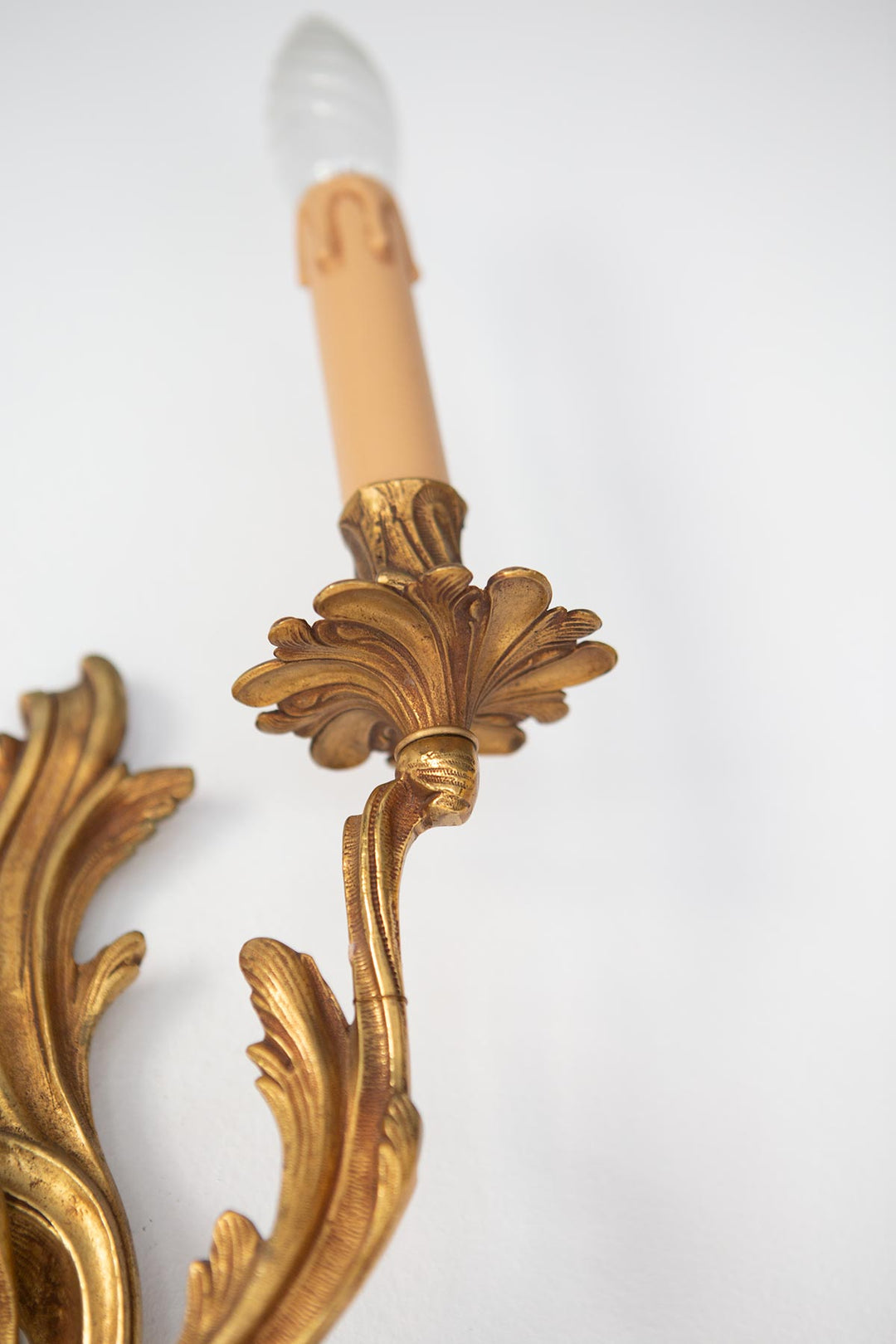 aplique bronce vintage