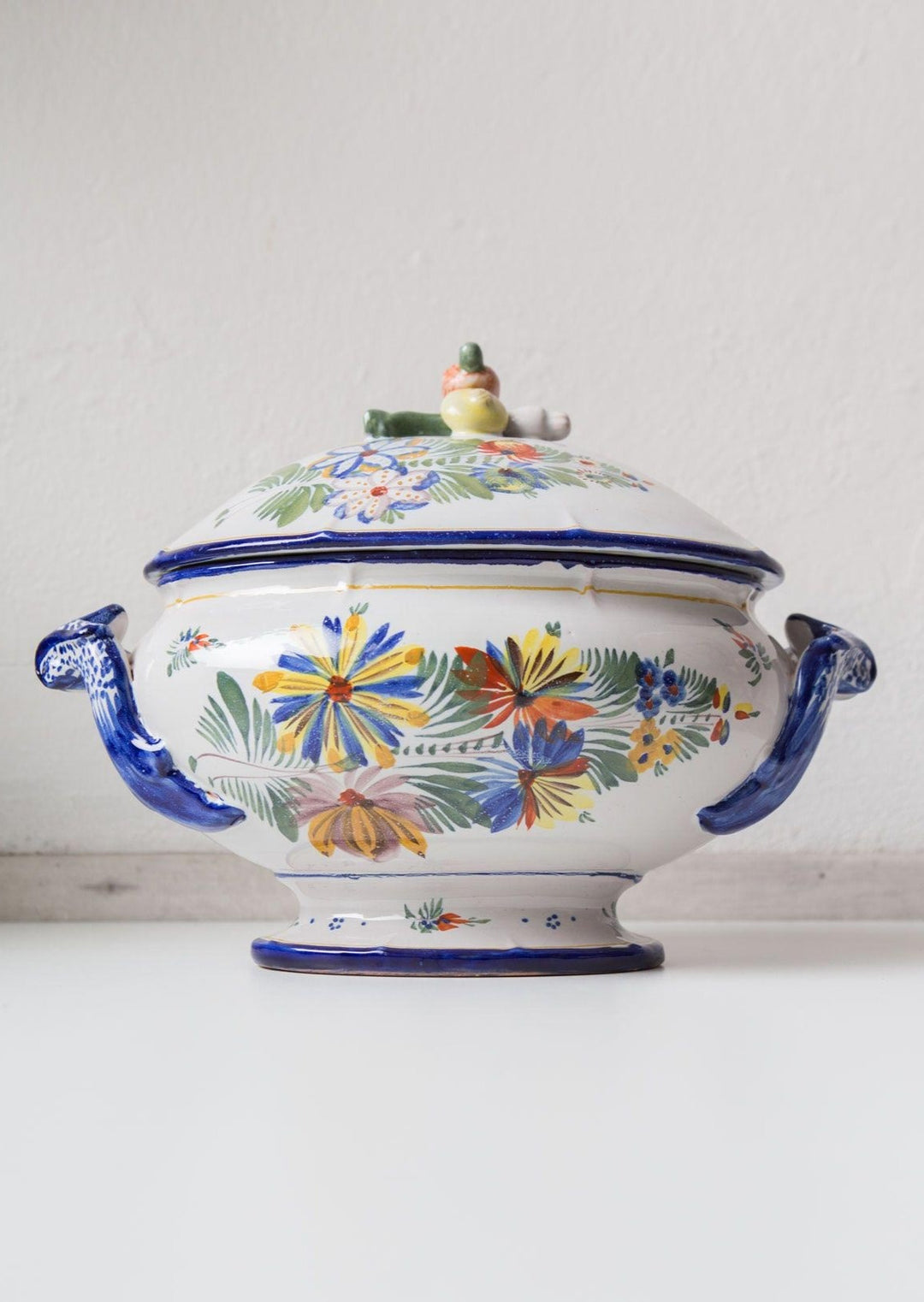 Gran sopera terre cuite Montagnon s. XIX french 19th century tureen