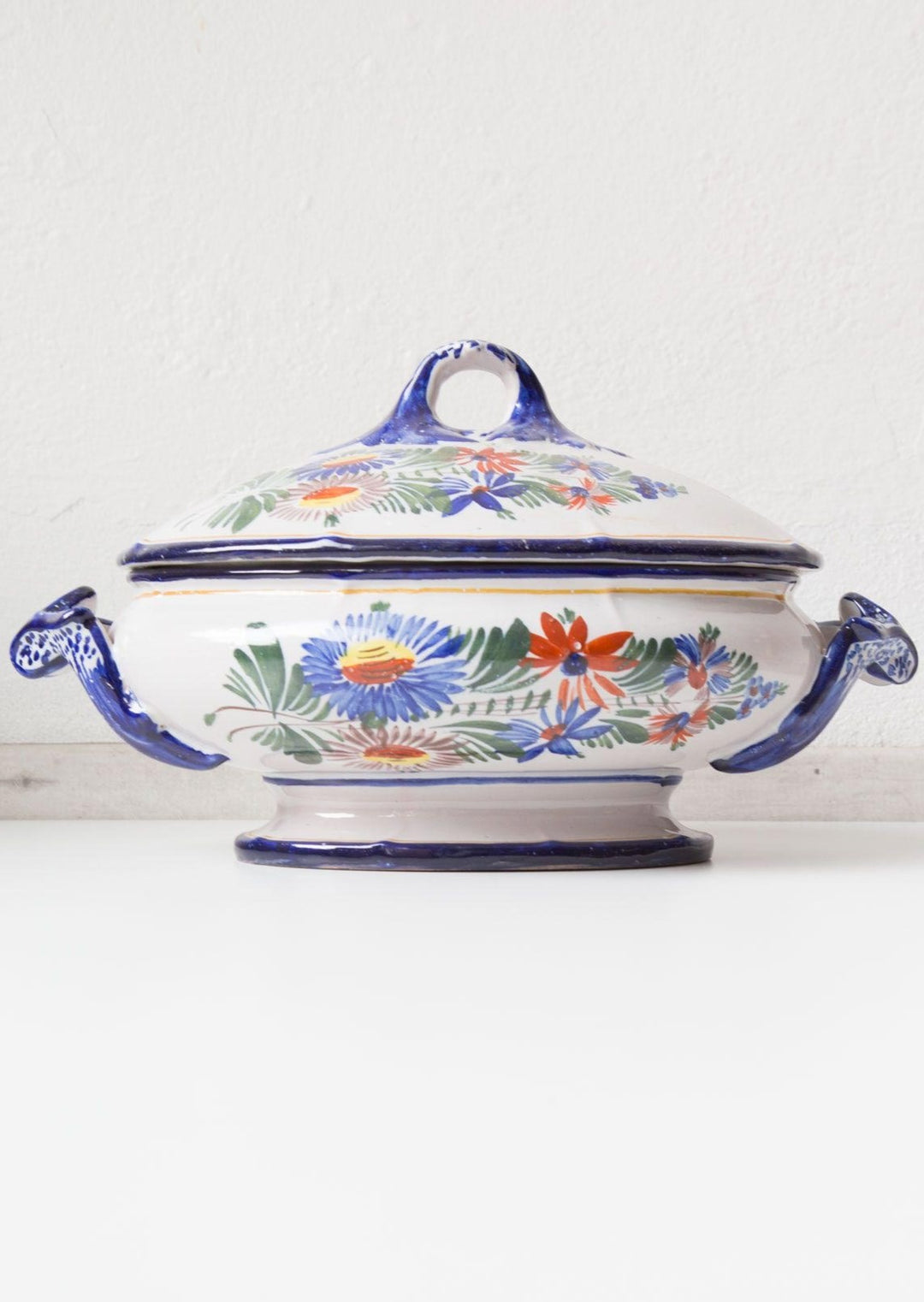 Sopera terre cuite Montagnon aprox. 1900 french tureen