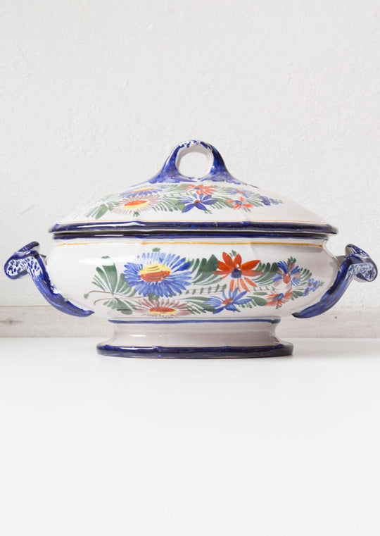 Sopera terre cuite Montagnon aprox. 1900 french tureen