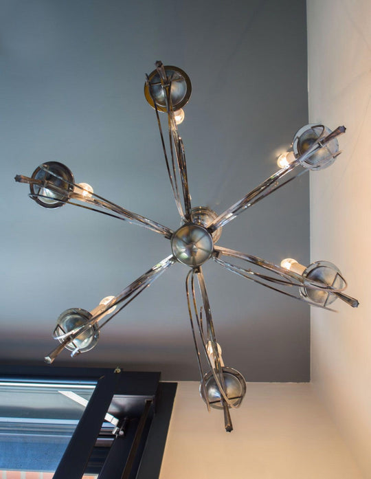Gran lámpara techo Gaetano Sciolari 6 luces (68 cm)