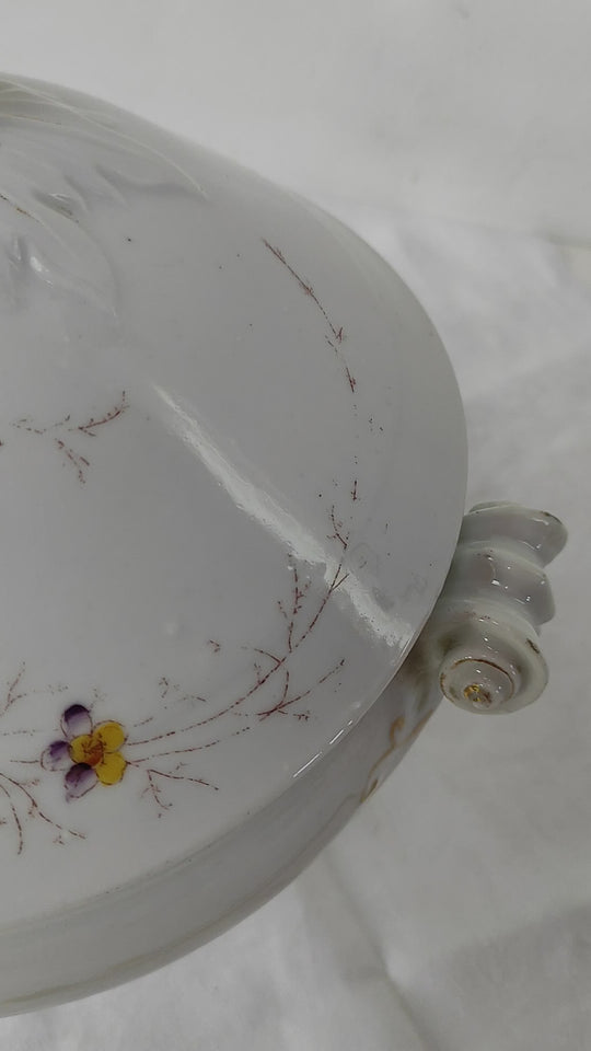 antique french porcelaine tureen sopera antigua francesa