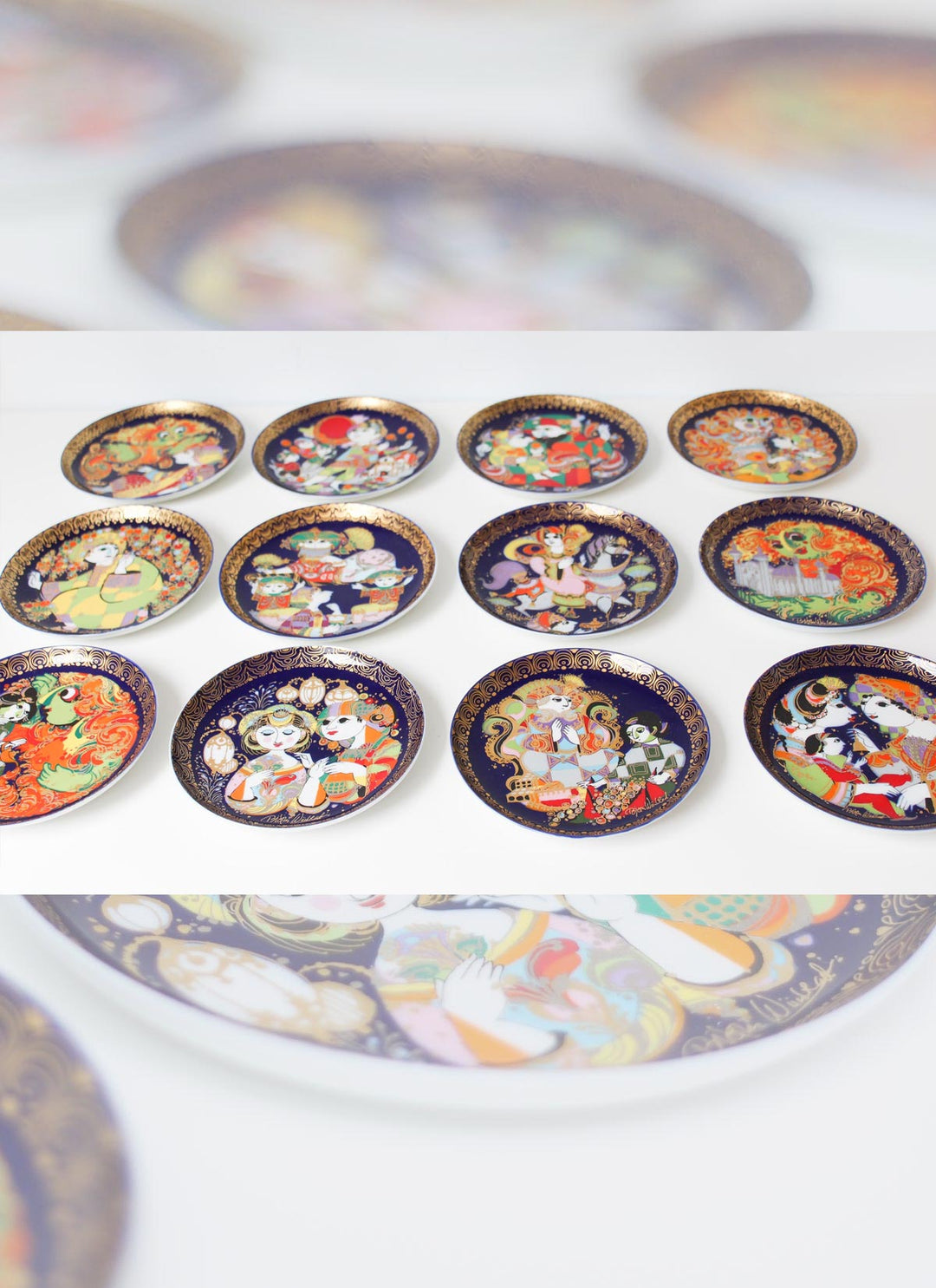 Platos SUELTOS colección Aladino porcelana Rosenthal aladdin plate porcelain