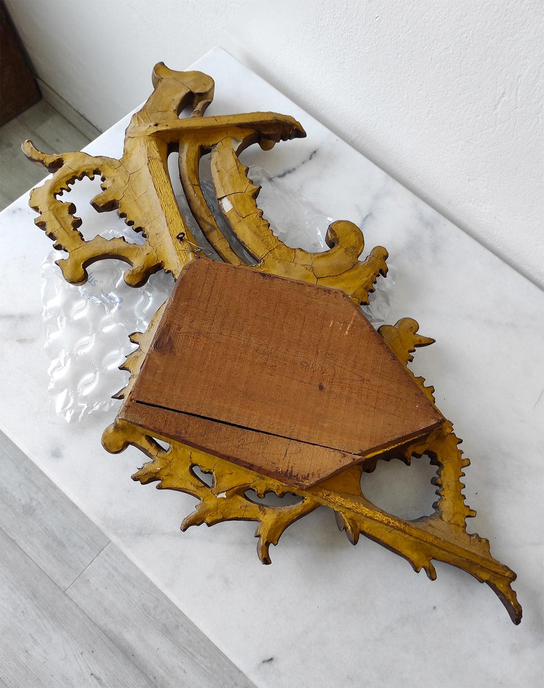 Pareja antiguos espejos dorados cornucopia antique french gilded mirrors