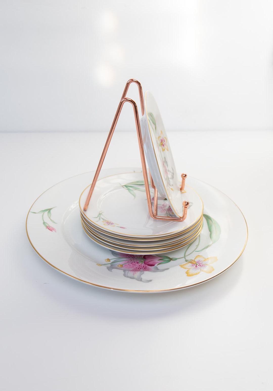 Juego postre porcelana alemana Rosenthal (7 PIEZAS)