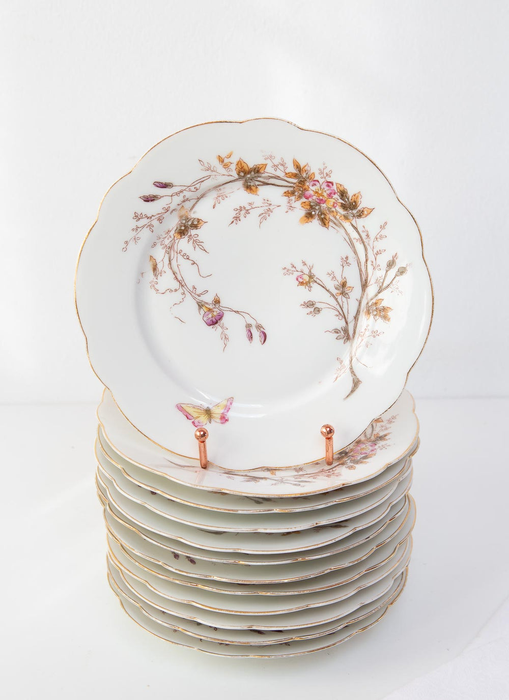 platos porcelana antigua viejo paris limoges antique french plates