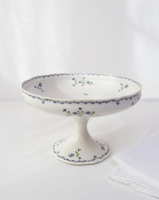 Antiguo frutero porcelana E. Bourgeois Paris c. 1900 (VENDIDO)