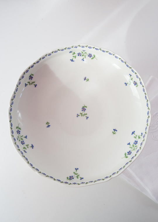 Antiguo frutero porcelana E. Bourgeois Paris c. 1900 (VENDIDO)