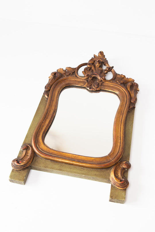 espejo antiguo dorado francés vintage mirror