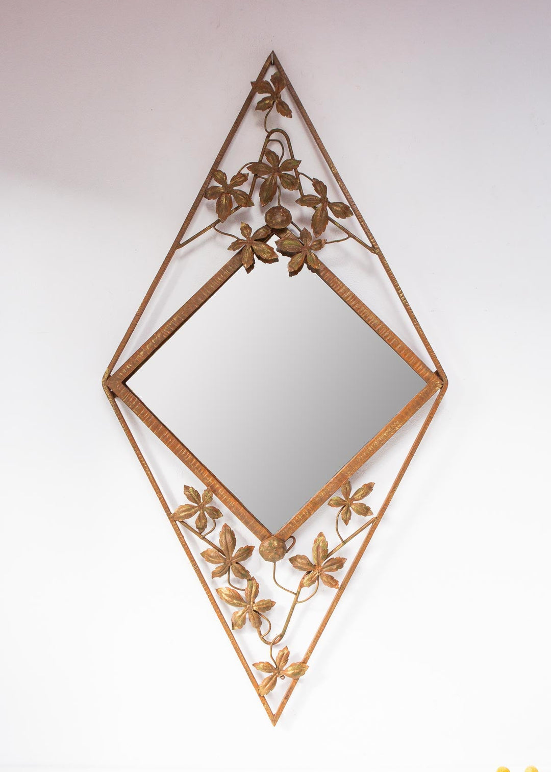 espejo art deco romboidal