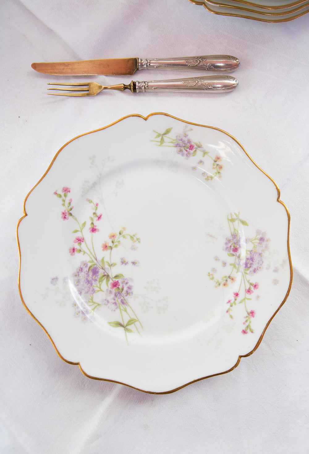 antigua vajilla porcelana limoges w guerin co 1900 antique french dinner service