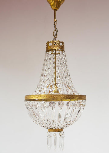 Lámpara de techo francesa vintage estilo globo (30 cm)