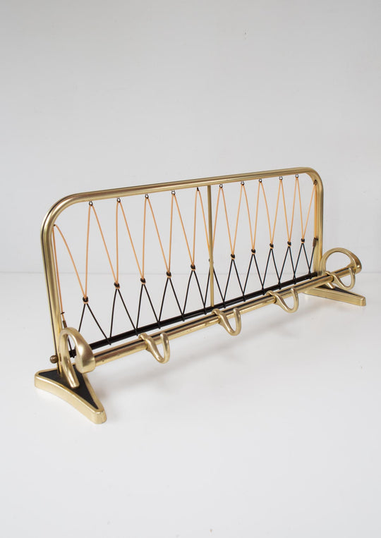 perchero pared metal con estante vintage wall coat rack