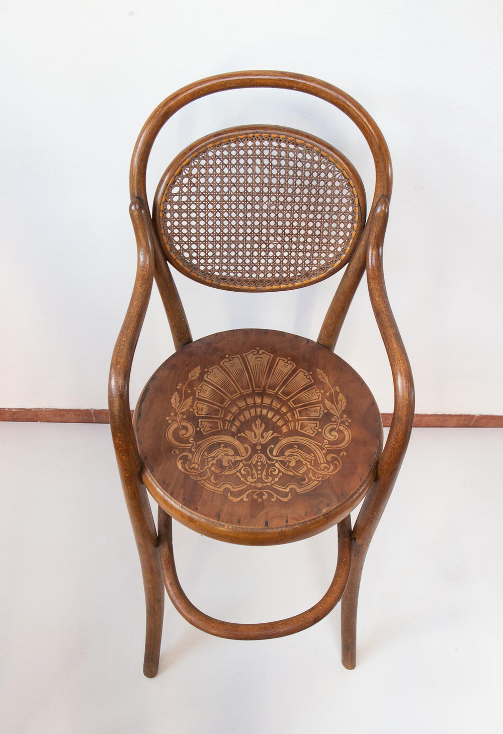 antigua trona thonet highchair