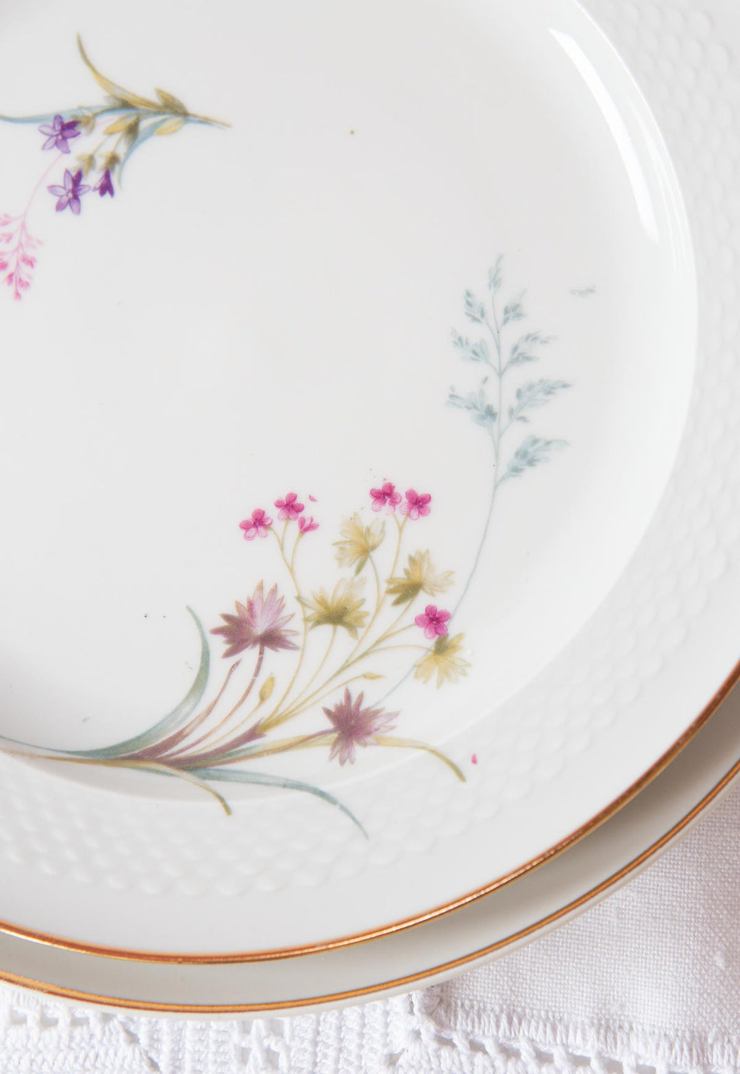 Juego de vajilla alemana porcelana Santa Clara y Königsporzellan (17 PIEZAS)