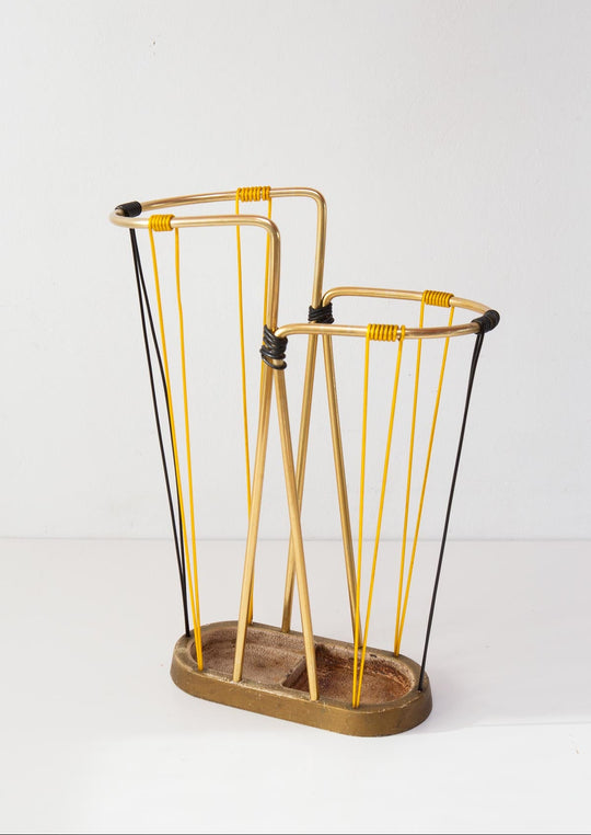 paragüero vintage metal midcentury umbrella stand