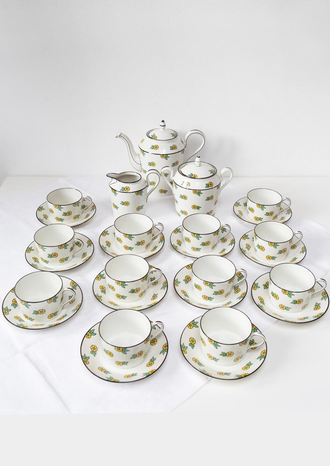 juego de te cafe bernardaud limoges antiguo french tea set