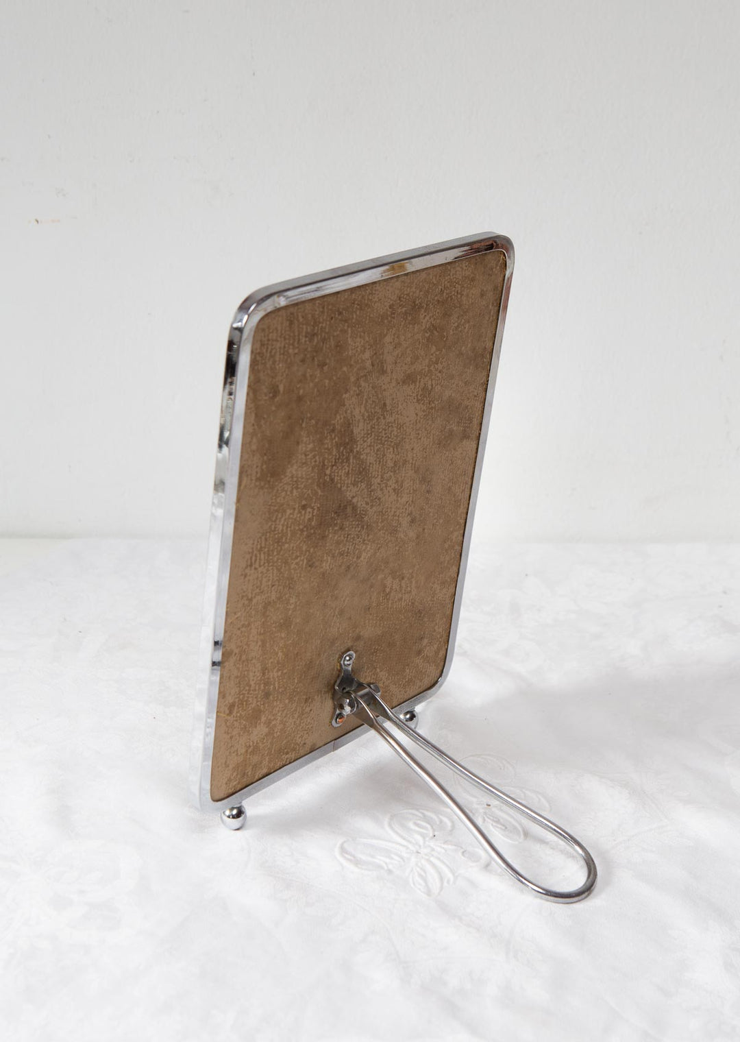 Espejo de sobremesa tocador francés biselado c. 1950