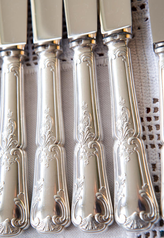 Juego cuchillos franceses ENTRANTES y MESA para 6 (2 LOTES de 12 U. DISPONIBLES)