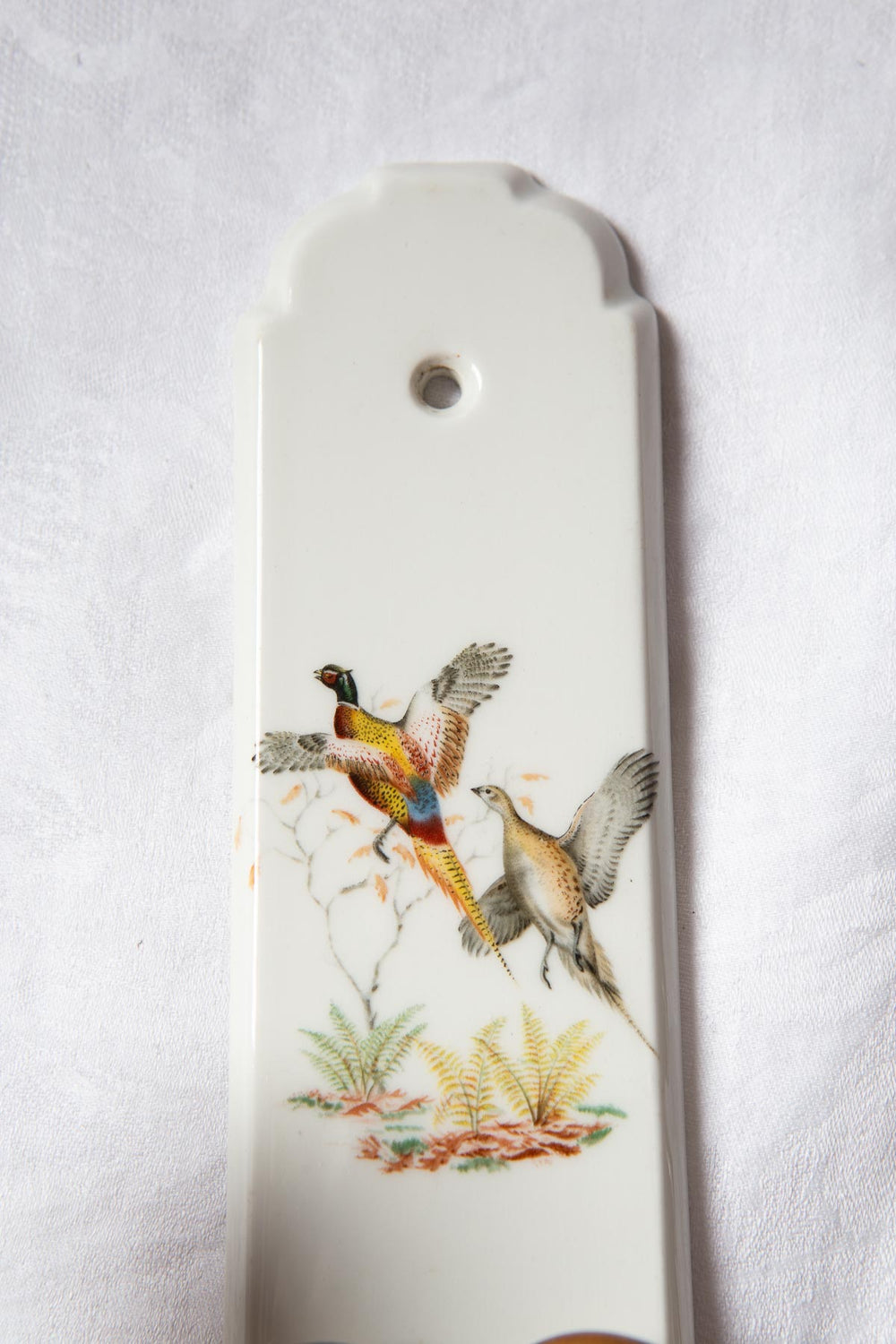 Antiguos apliques franceses Porcelaine de Paris c. 1900 (X UNIDAD. UNO DISPONIBLE)