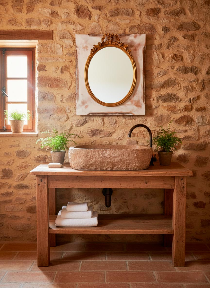 Espejo francés marco doble lazo dorado 1923 (70*60 cm)