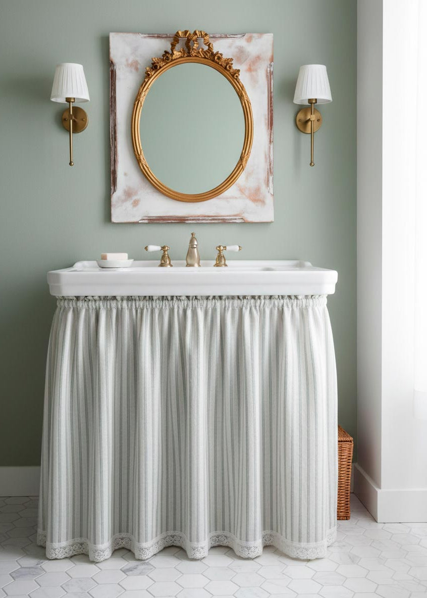 antiguo espejo frances