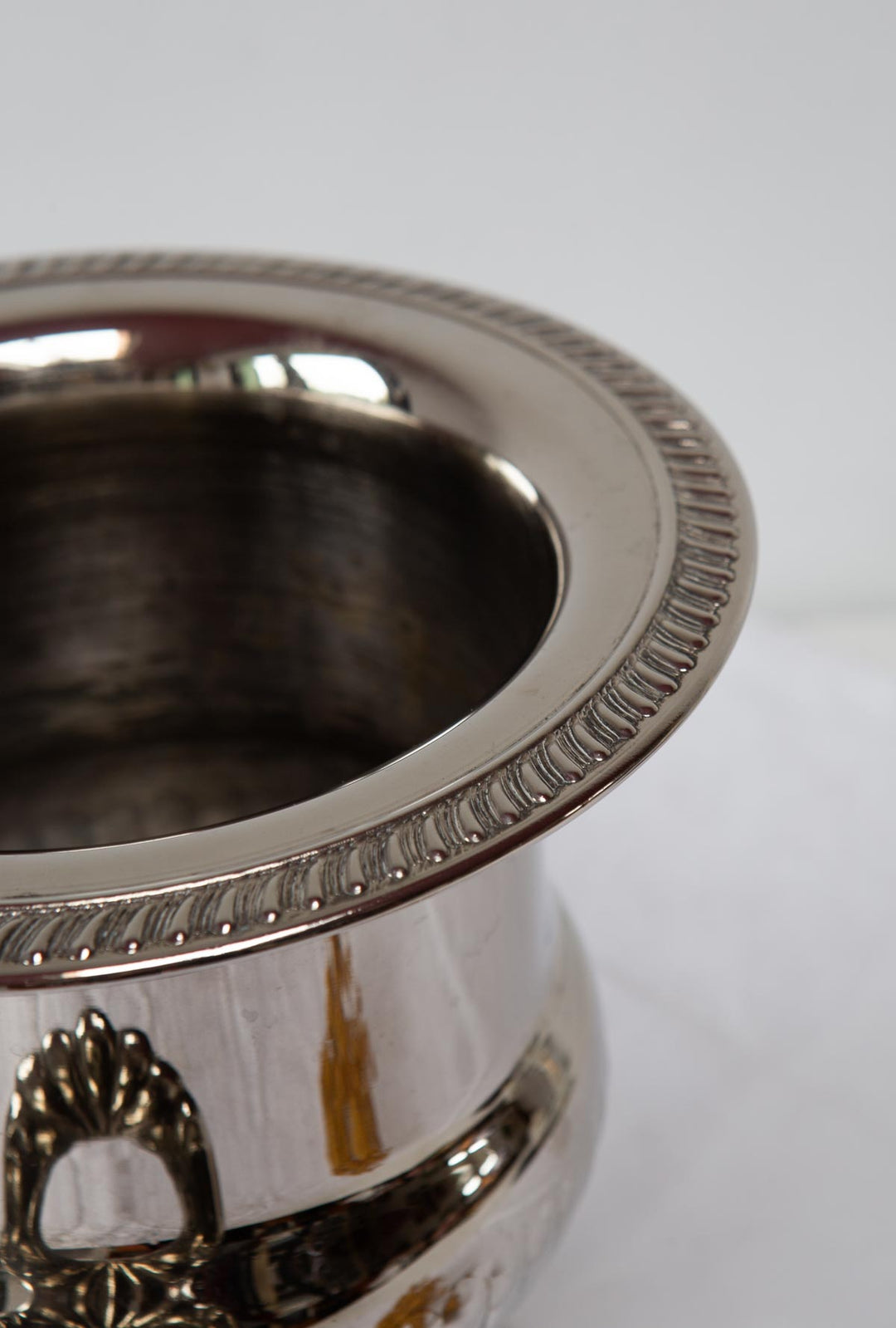 Champanera metal bañado plata primera mitad s. XX (25,5 cm)