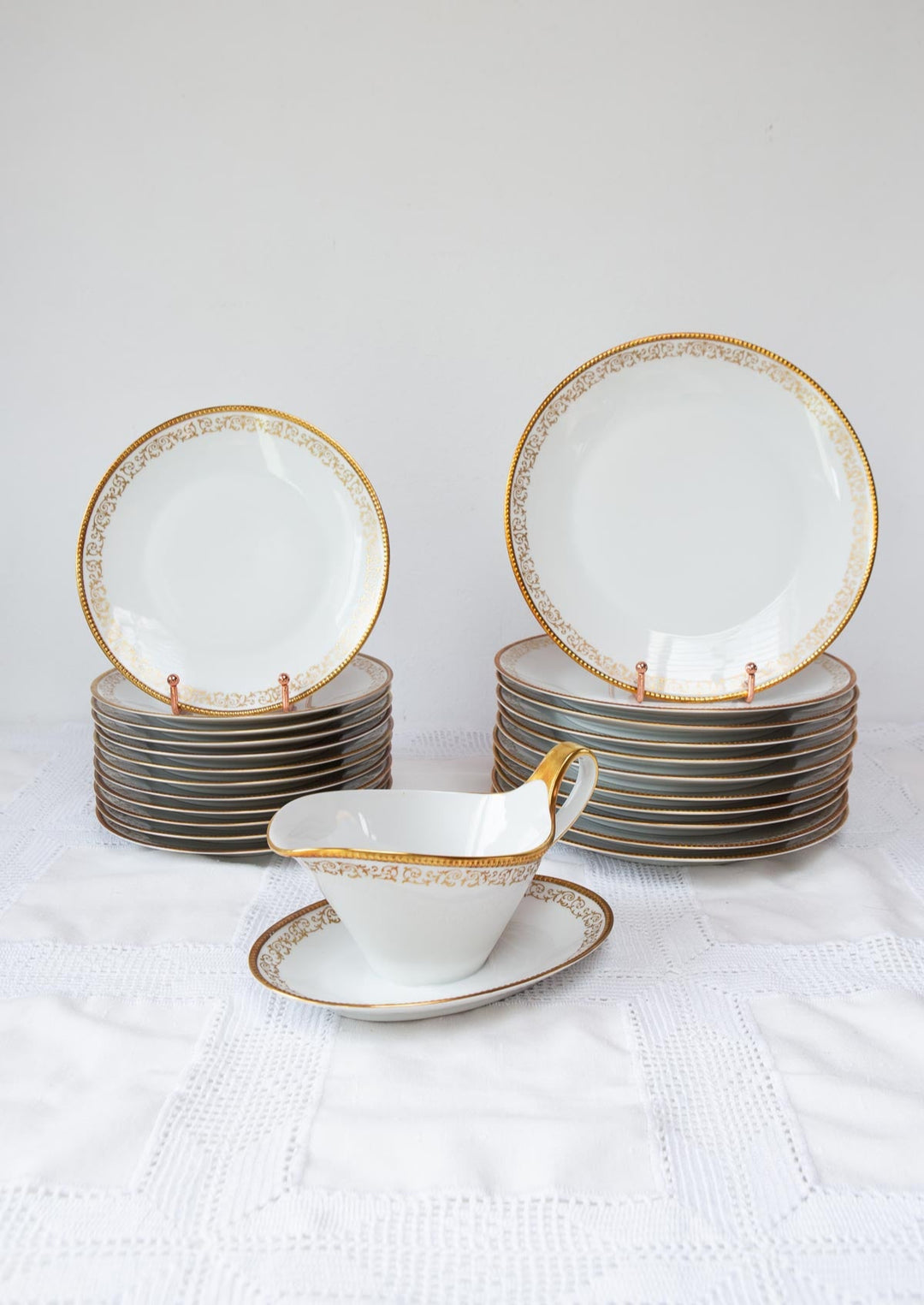 vajilla porcelana sueca hackefors 