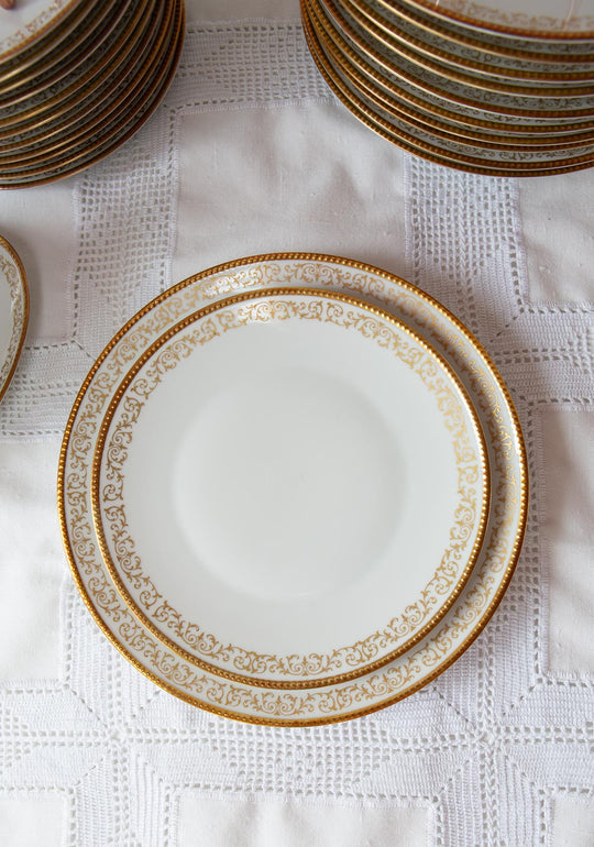 vajilla porcelana sueca hackefors 
