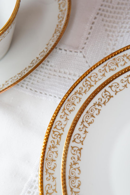 vajilla porcelana sueca hackefors 