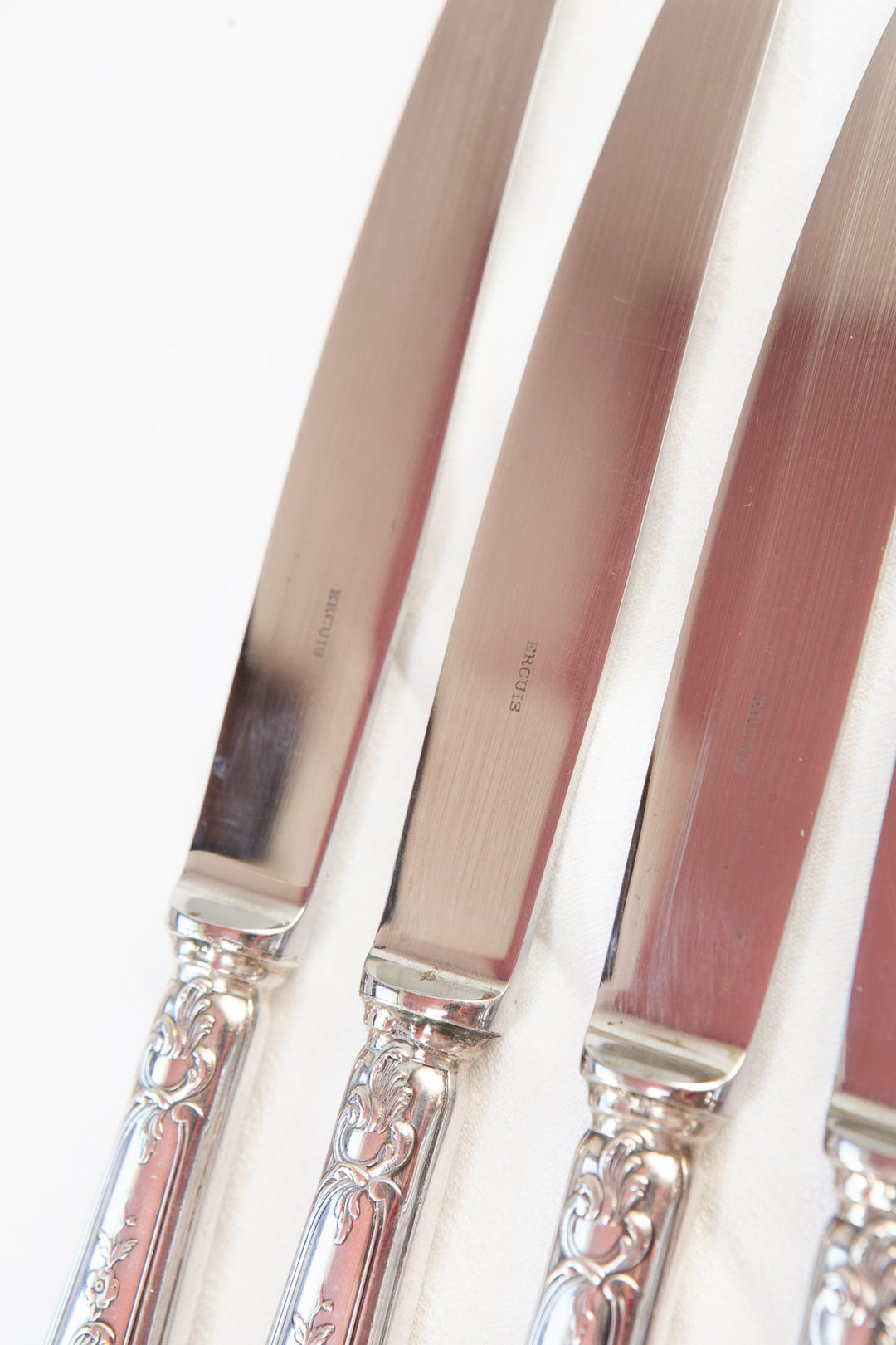 juego antiguos cuchillos mesa franceses ercuis knives