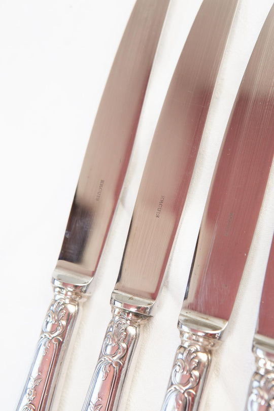 juego antiguos cuchillos mesa franceses ercuis knives