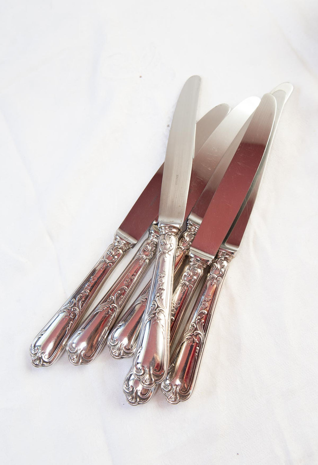 juego antiguos cuchillos mesa franceses ercuis knives